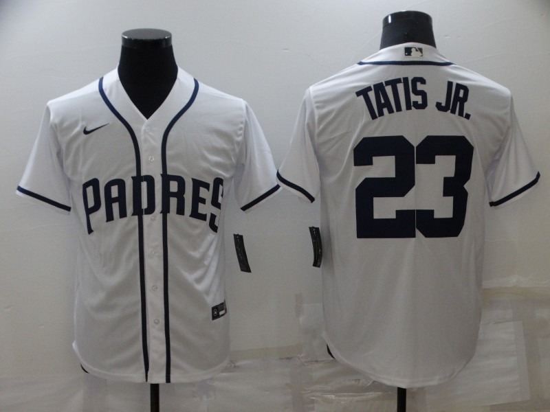 2022 Men San Diego Padres #23 Tatis jr white Game Nike MLB Jersey->miami marlins->MLB Jersey